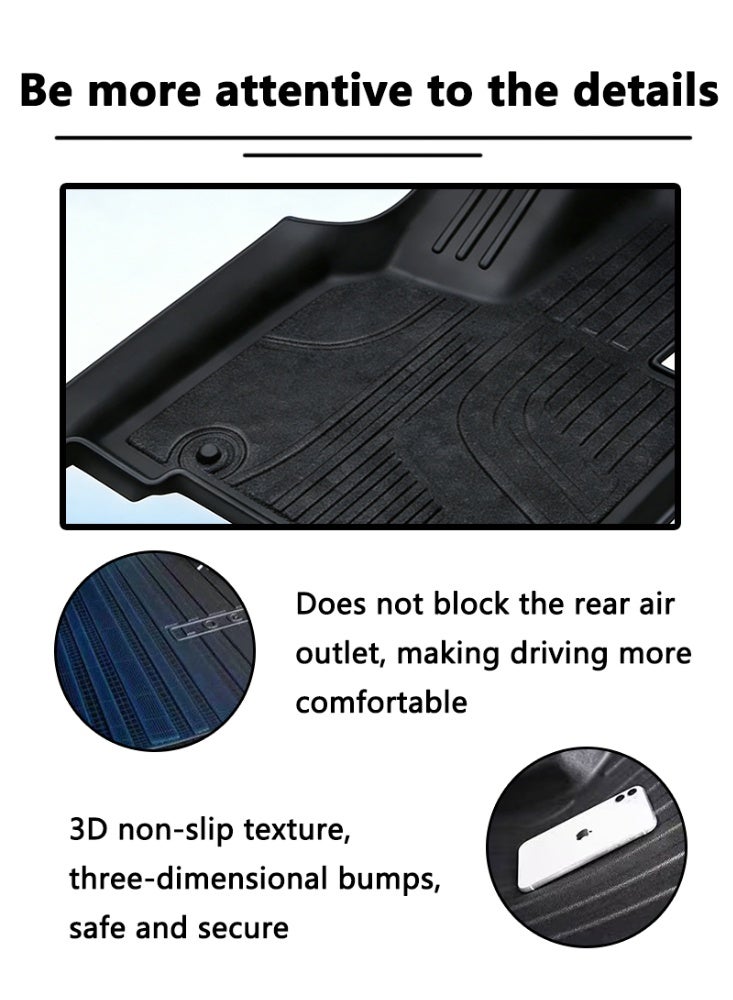BYD Car floor mats, designed for the 2025 BYD Formula Leopard 8 model. Wear-resistant, waterproof, easy to clean, high-quality - Image 4